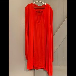 Karlie Red Tunic Dress